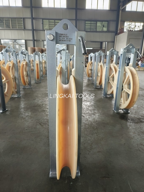 나일론 바퀴 송전 부품과 블록을 묶는 660mm 직경 번들 전도체 풀리
