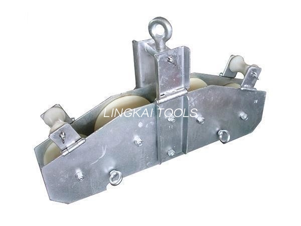 23.5KG Opgw 설치 도구 R570 Bend Raduis 10KN 사분면 케이블 블록