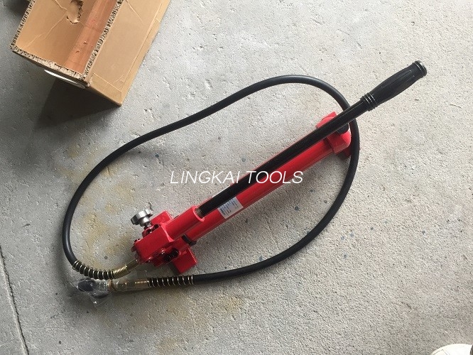 700 바 1000psi Protable 수동식 유압 펌프 900CC 오일 용량 내구성