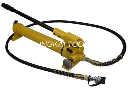 빠른 가동 유압 주름을 잡는 도구 수동 손 오일 펌프 70 Mpa 압력 ISO 승인