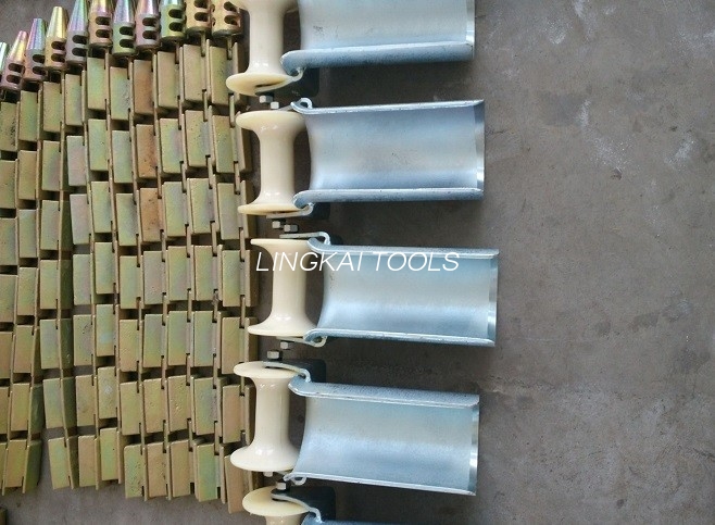 증명서를 주는 OPGW 전송선 공구 11-23mm OPGW 발판 ZB1 ISO