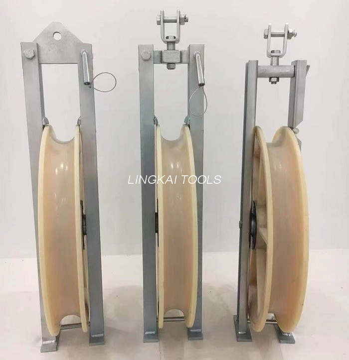 822 Mm 대직경 바퀴 단은 구획을 묶는 철사 지휘자 폴리를 묶었습니다